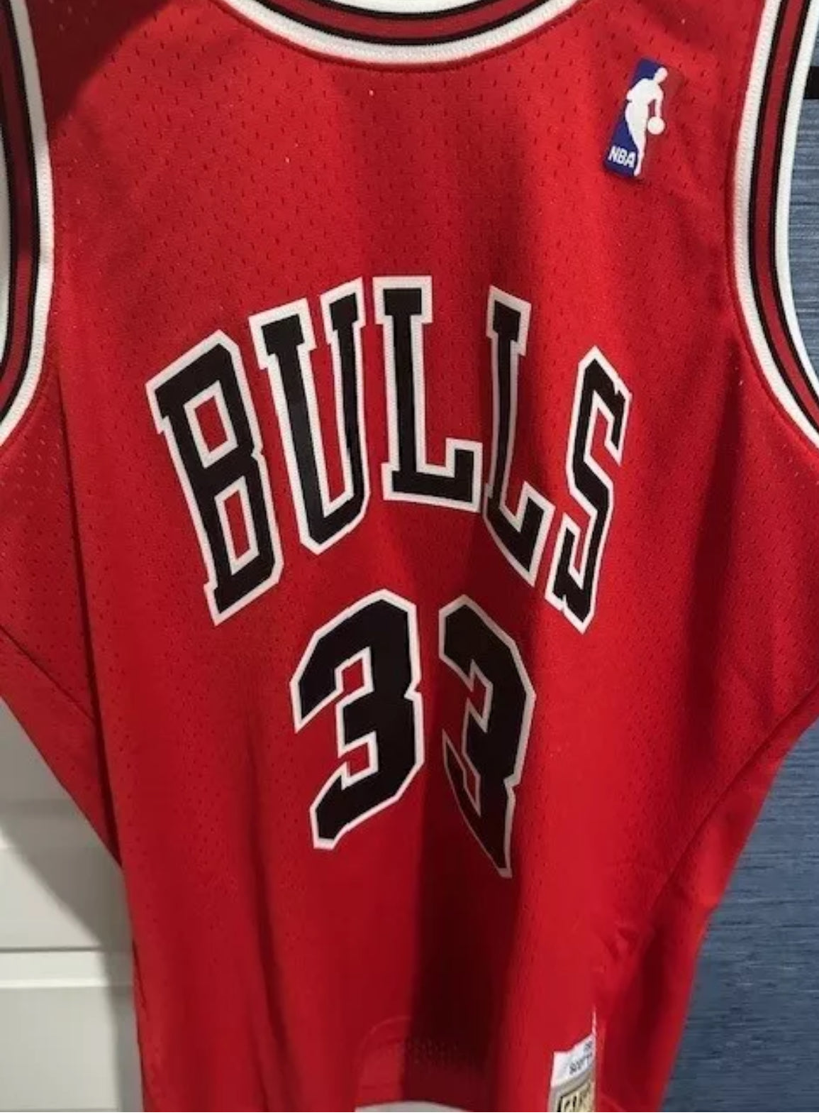 Mitchell & Ness NBA SWINGMAN Road Jersey Chicago Bulls 97 Scottie Pippen