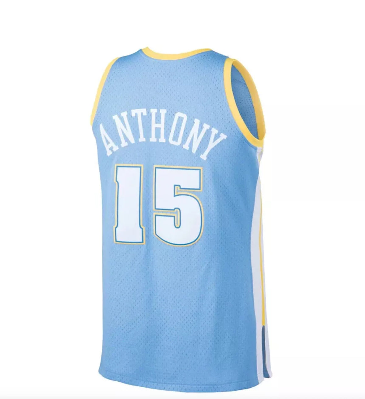 New 2003-04 Carmelo Anthony #15 Denver Nuggets Mens Mitchell & Ness Jersey