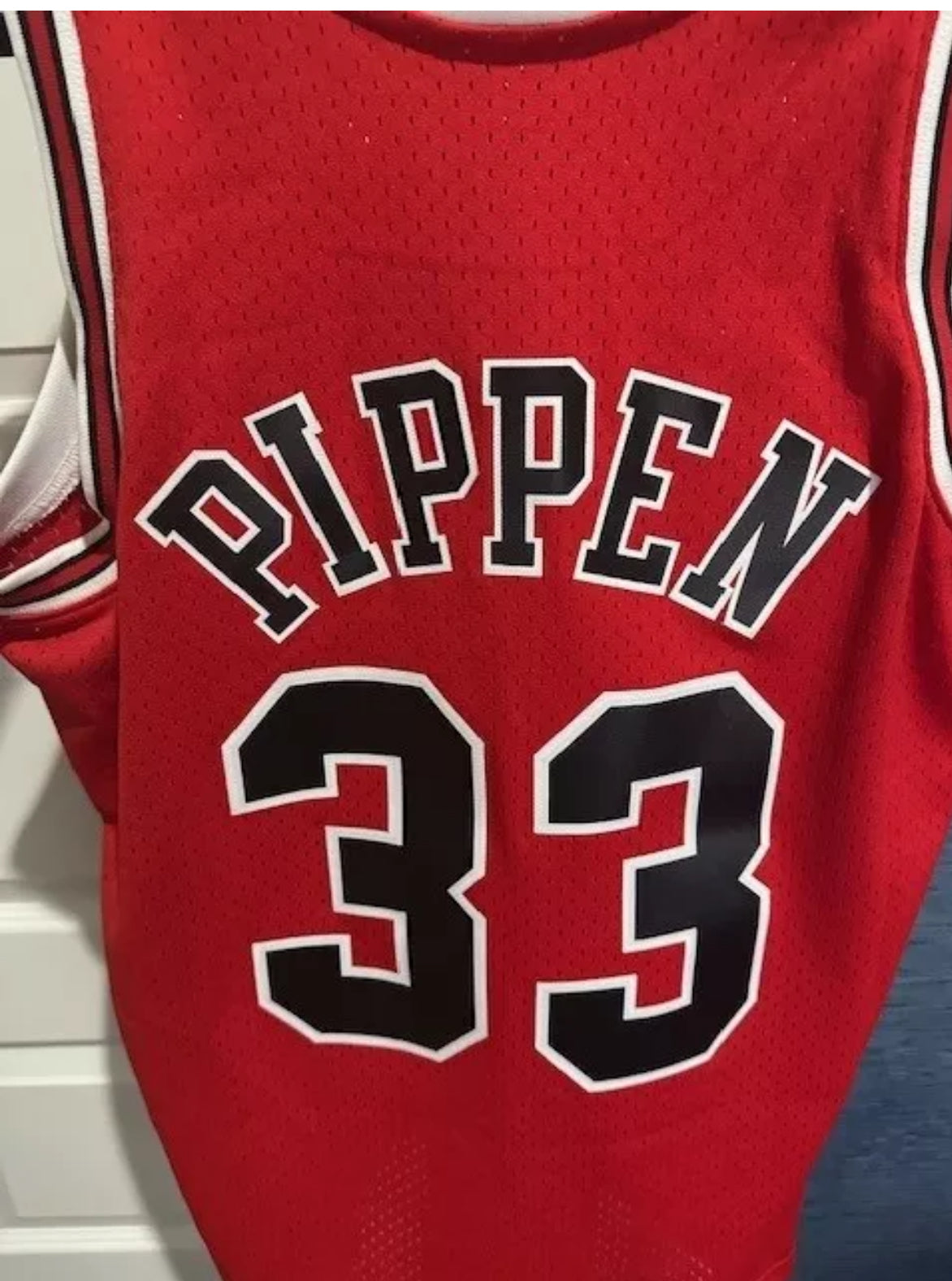 Mitchell & Ness NBA SWINGMAN Road Jersey Chicago Bulls 97 Scottie Pippen