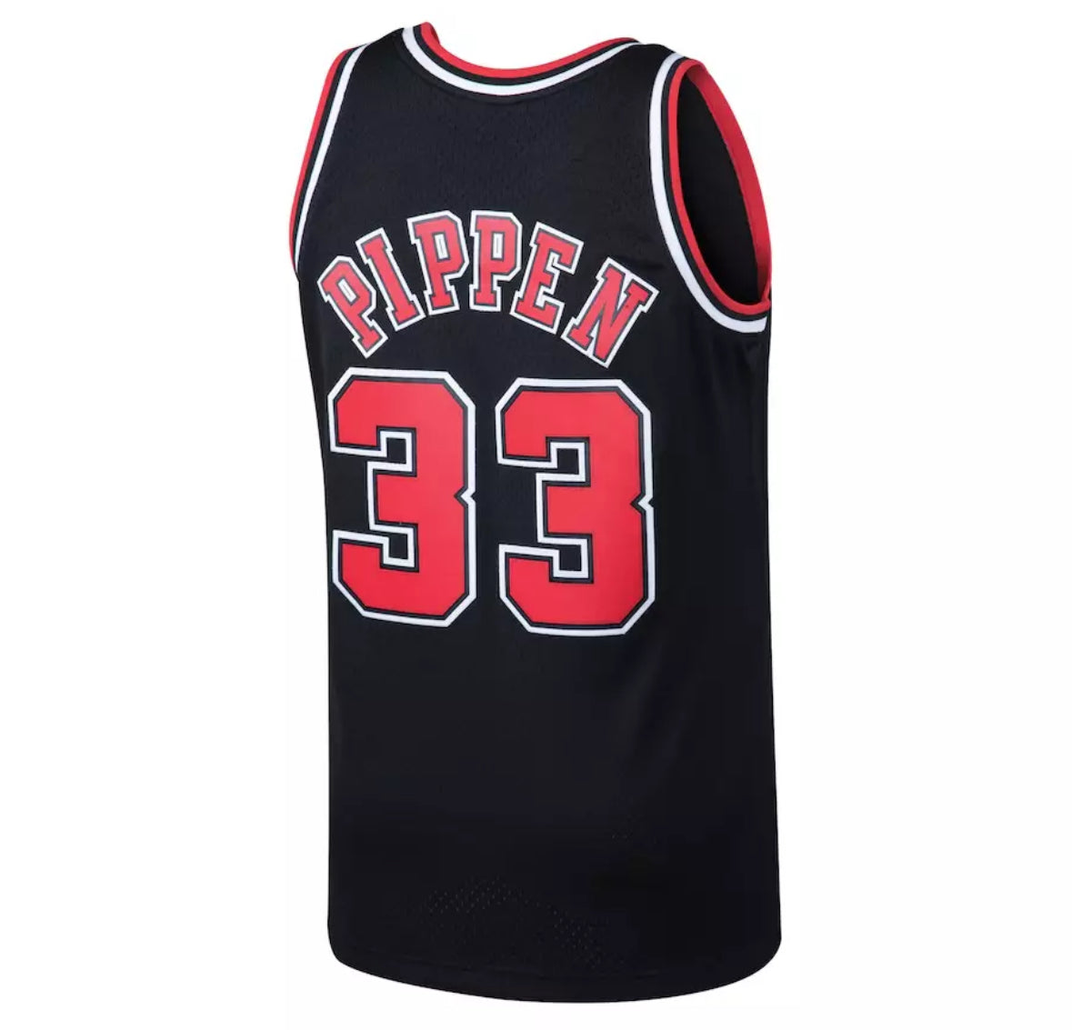 Men's Scottie Pippen Black Chicago Bulls 1997/98 Hardwood Classics Swingman