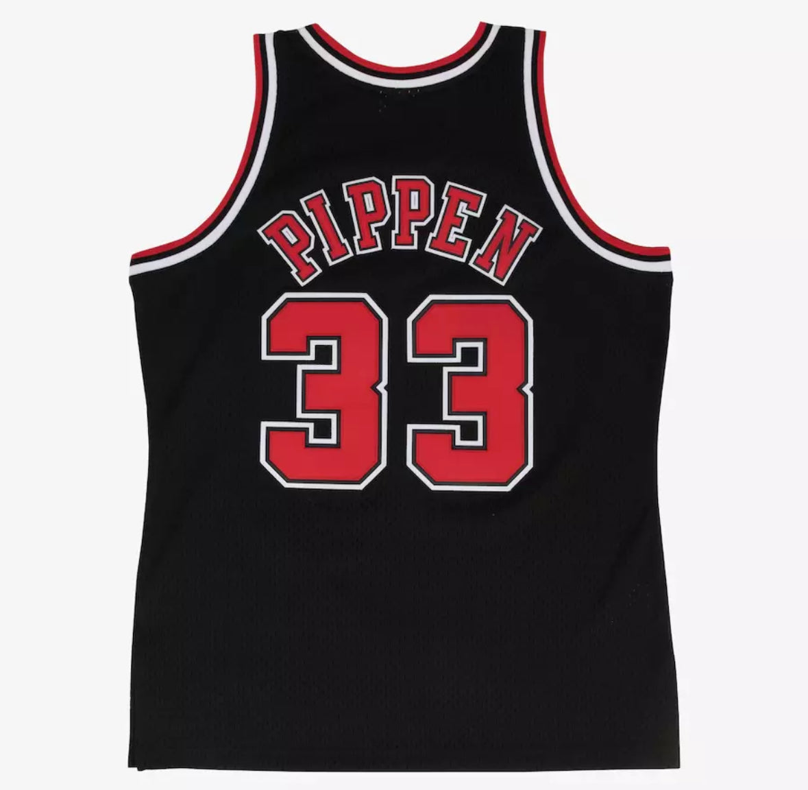 Men's Scottie Pippen Black Chicago Bulls 1997/98 Hardwood Classics Swingman