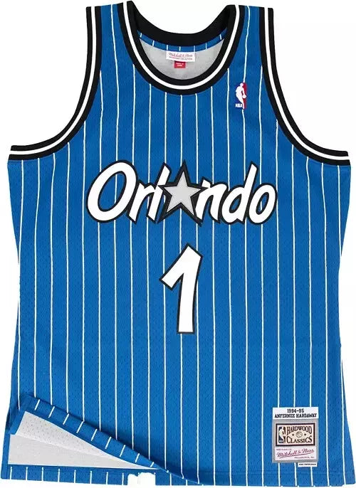 Mens Mitchell & Ness NBA Swingman Road Jersey Magic 94 Anfernee Hardaway