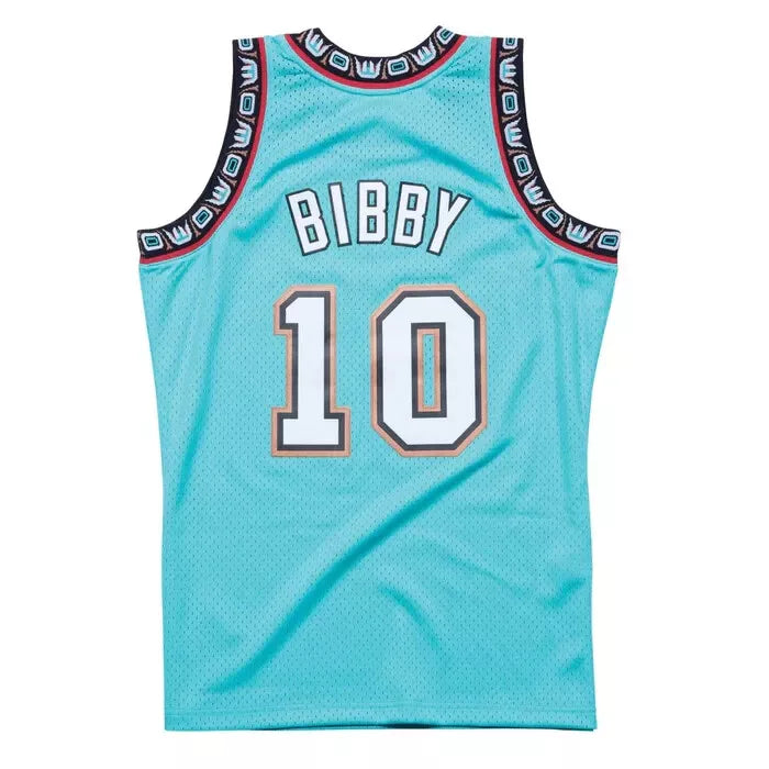 Mens Mitchell & Ness NBA Swingman Road Jersey Grizzlies Mike Bibby 1998-99